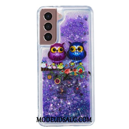 Cover Samsung Galaxy S24 Plus 5g To Ugler Flydende Glitter