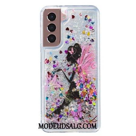 Cover Samsung Galaxy S24 Plus 5g Ung Pige Flydende Glitter