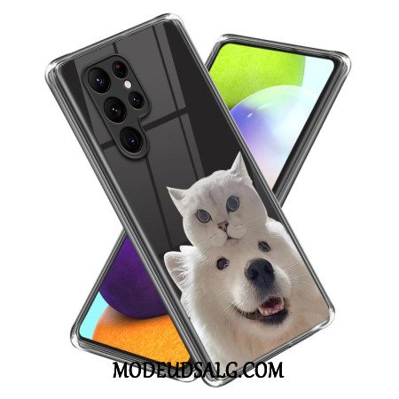 Cover Samsung Galaxy S24 Ultra 5g Kat Og Hund