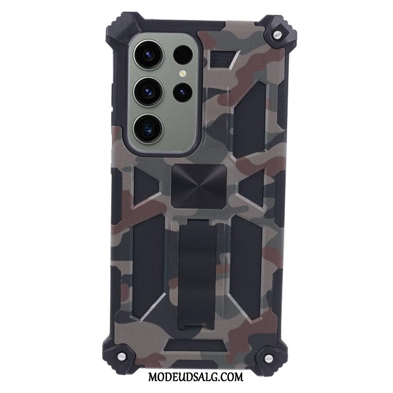 Cover Samsung Galaxy S24 Ultra 5g Med Camouflage Support