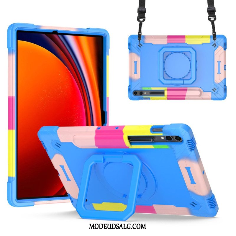 Cover Samsung Galaxy Tab S9 Plus Design Med Skulderrem