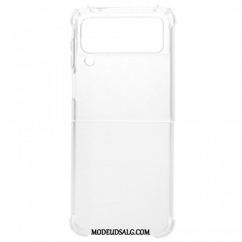 Cover Samsung Galaxy Z Flip 3 5G Flip Cover Sømløse Forstærkede Hjørner