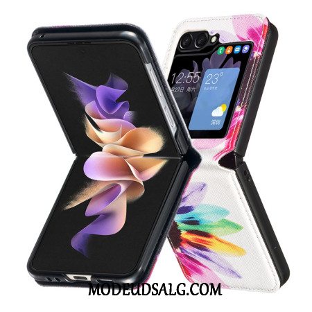 Cover Samsung Galaxy Z Flip 6 Akvarelblomst