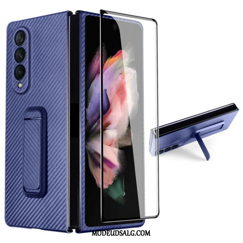 Cover Samsung Galaxy Z Fold 3 5G Beskyttelsessæt Support Og Skærmbeskytter