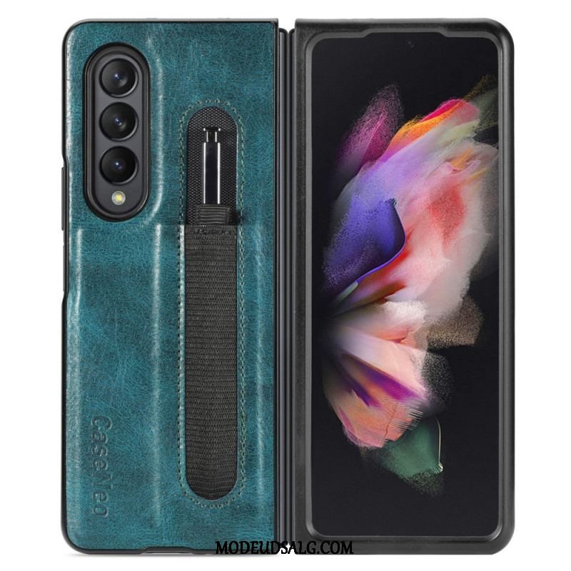 Cover Samsung Galaxy Z Fold 3 5G Style Læder Stylus Holder Caseneo