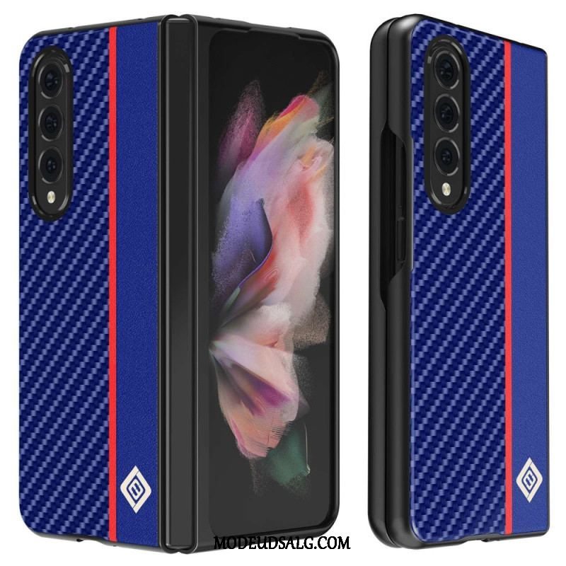 Cover Samsung Galaxy Z Fold 4 Carbon Fiber Line Lc. Imeeke