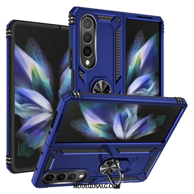 Cover Samsung Galaxy Z Fold 4 Militær Klasse Med Ring