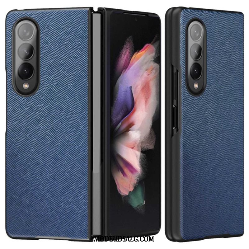 Cover Samsung Galaxy Z Fold 4 Vævet Tekstur