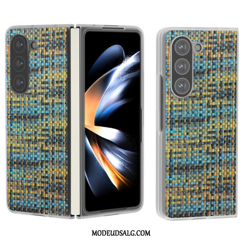 Cover Samsung Galaxy Z Fold 6 Telefon Etui Farvede Fliser Tekstur