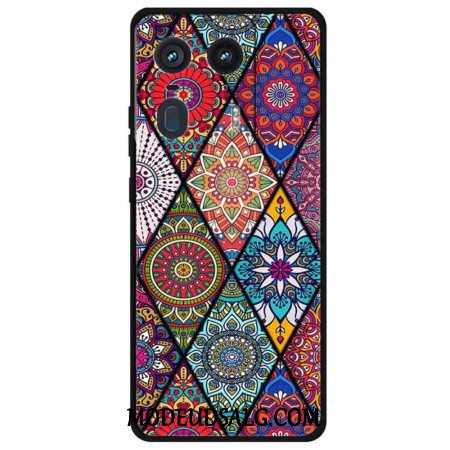 Cover Til Motorola Edge 50 Ultra Mandala Blomster