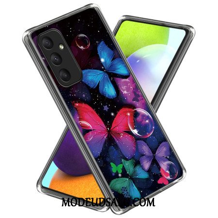 Cover Til Samsung Galaxy A55 5g Farverige Sommerfugle