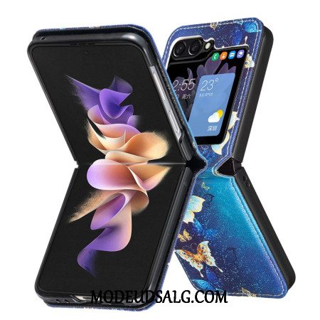 Cover Til Samsung Galaxy Z Flip 6 Gyldne Sommerfugle