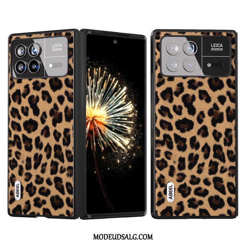 Cover Til Xiaomi Mix Fold 3 Leopardmønster Abeel