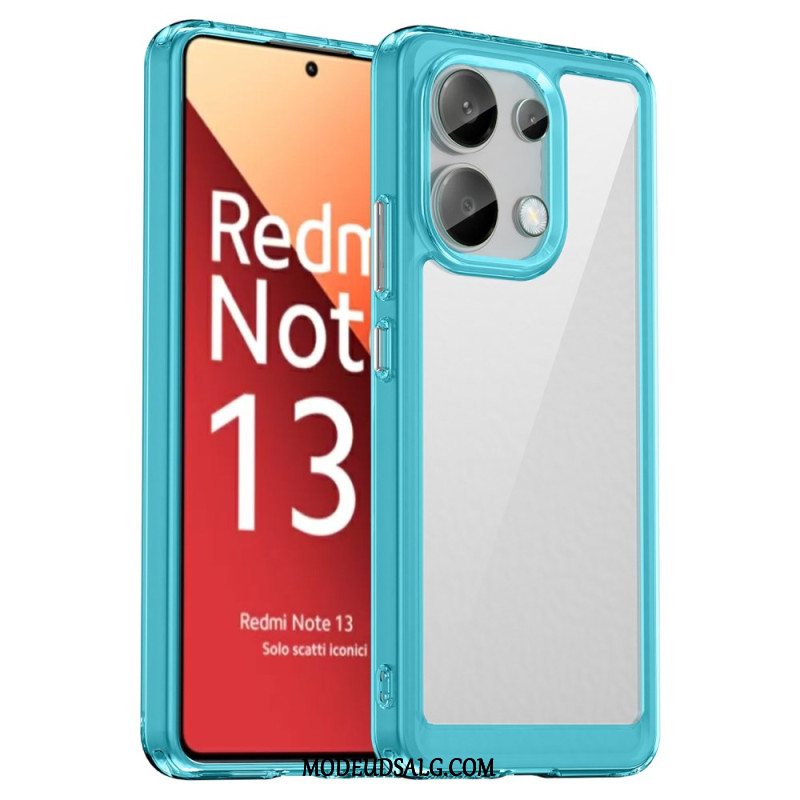 Cover Til Xiaomi Redmi Note 13 4g Hybridfarvede Kanter