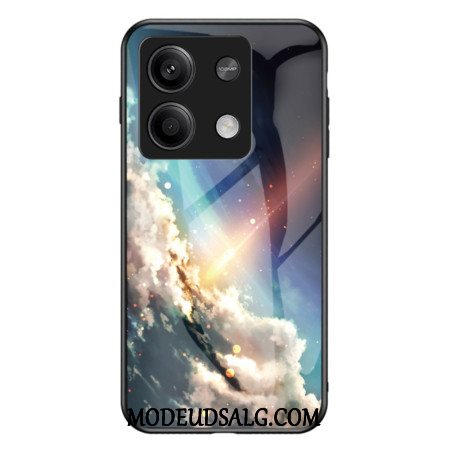 Cover Til Xiaomi Redmi Note 13 5g Lysende Stjernehimmel Hærdet Glas