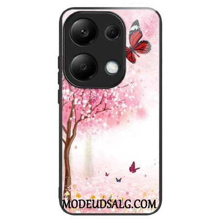 Cover Til Xiaomi Redmi Note 13 Pro 4g Kirsebærblomster Af Hærdet Glas