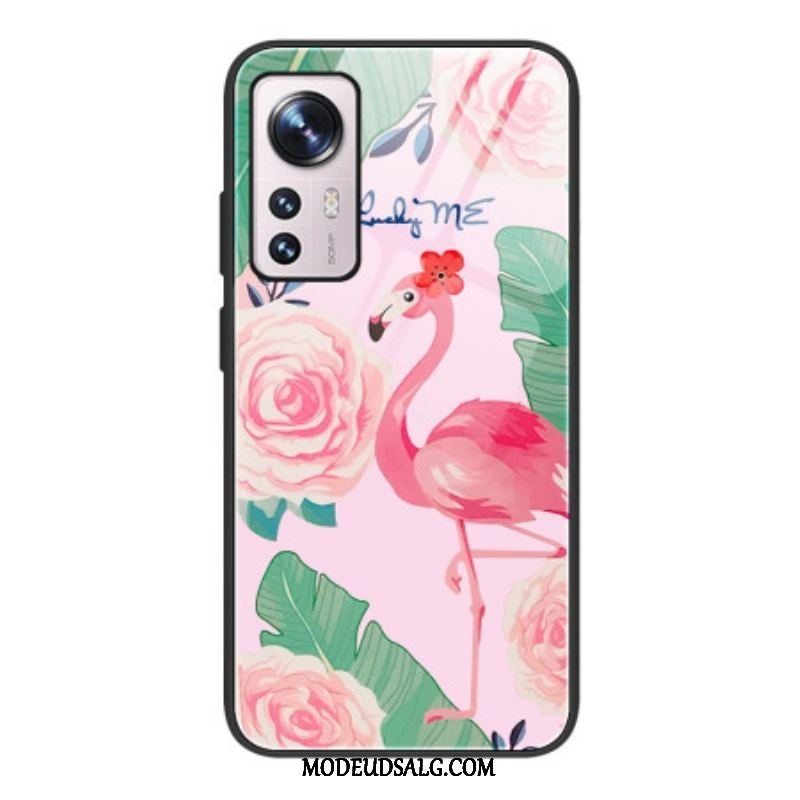 Cover Xiaomi 12 / 12X Flamingo Hærdet Glas