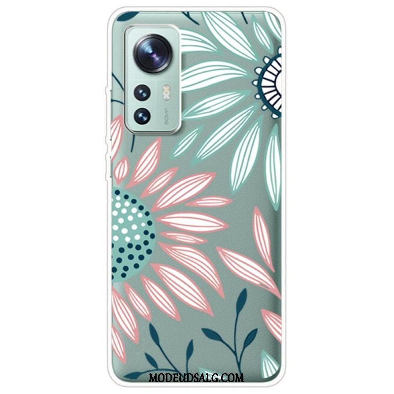 Cover Xiaomi 12 / 12X Gennemsigtig En Blomst