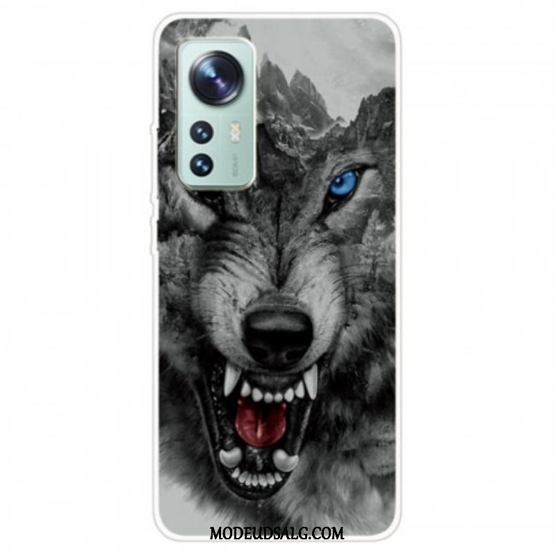 Cover Xiaomi 12 / 12X Silikone Wild Wolf