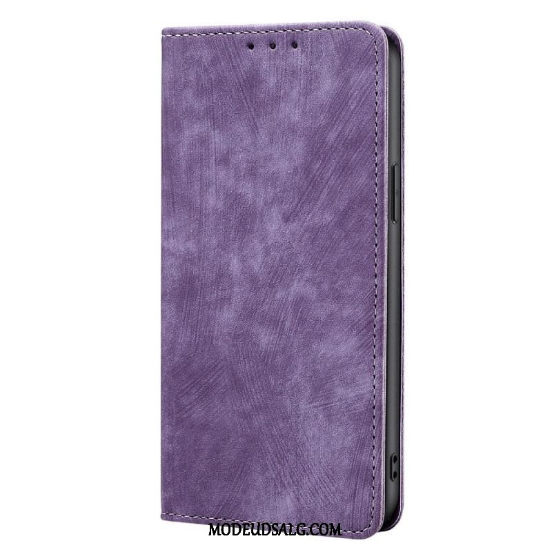 Cover Xiaomi 12 Lite Flip Cover Retro Læder Stil