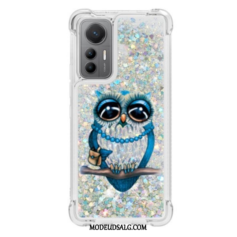 Cover Xiaomi 12 Lite Pailletter Miss Owl