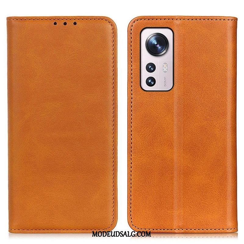 Cover Xiaomi 12 Pro Flip Cover Elegance Split Læder