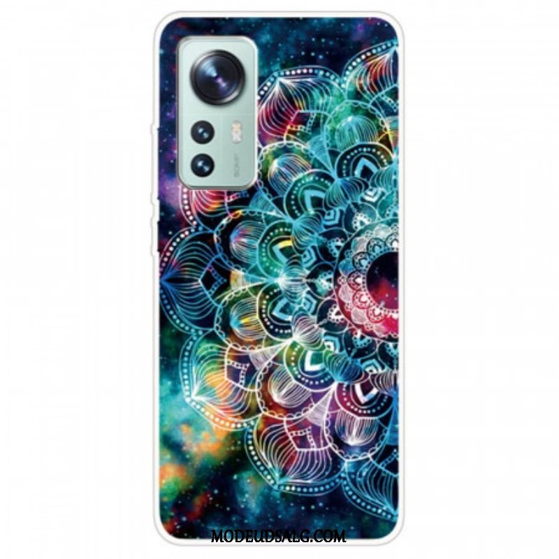 Cover Xiaomi 12 Pro Silikone Mandala Design