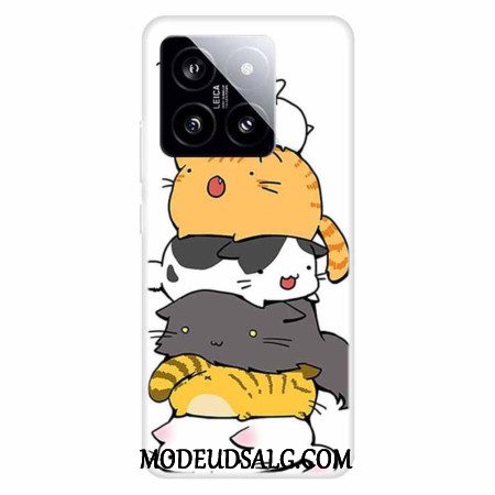 Cover Xiaomi 14 Stablede Katte