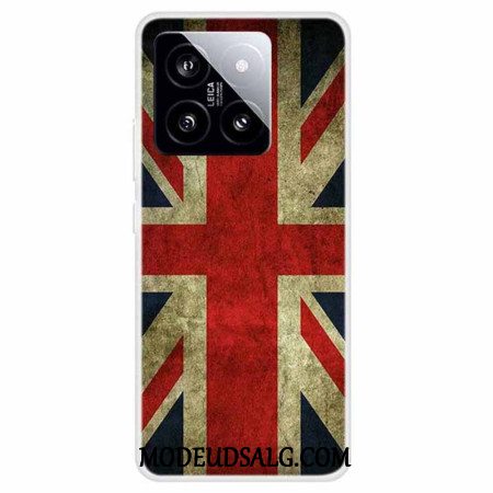 Cover Xiaomi 14 Telefon Etui Det Forenede Kongeriges Flag