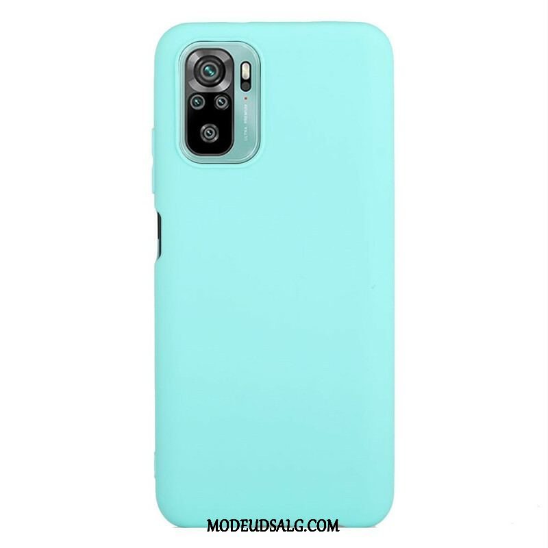 Cover Xiaomi Redmi Note 10 / 10S Fleksibel Silikone Mat