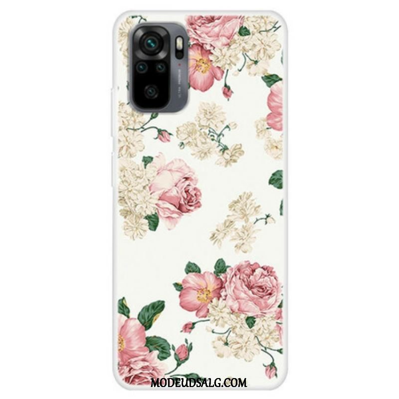 Cover Xiaomi Redmi Note 10 / 10S Frihedsblomster