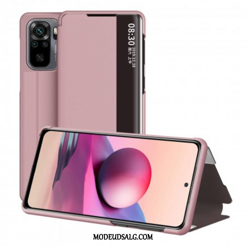 Cover Xiaomi Redmi Note 10 / 10S Premium Kunstlæder