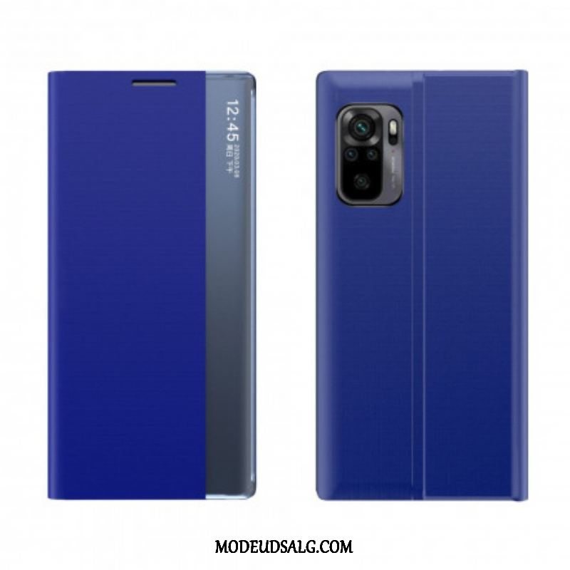 Cover Xiaomi Redmi Note 10 / 10S Tekstureret Kunstlæder