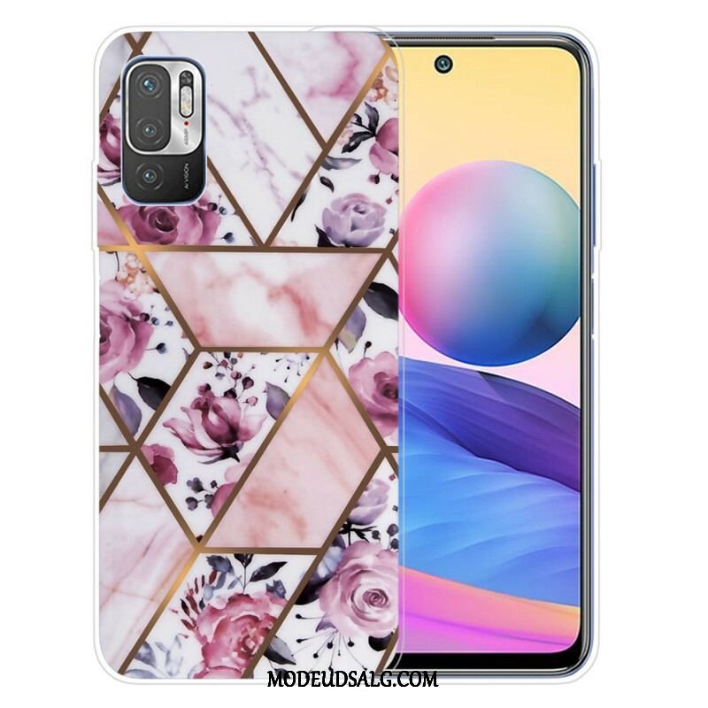 Cover Xiaomi Redmi Note 10 5G Geometrisk Marmor