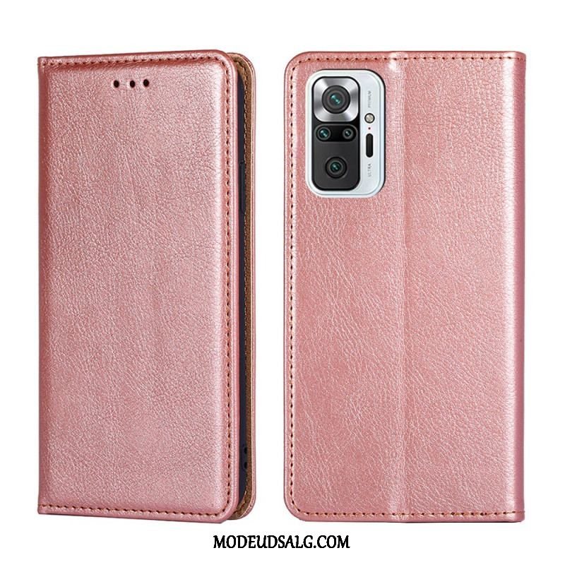 Cover Xiaomi Redmi Note 10 Pro Flip Cover Vintage Læder Stil