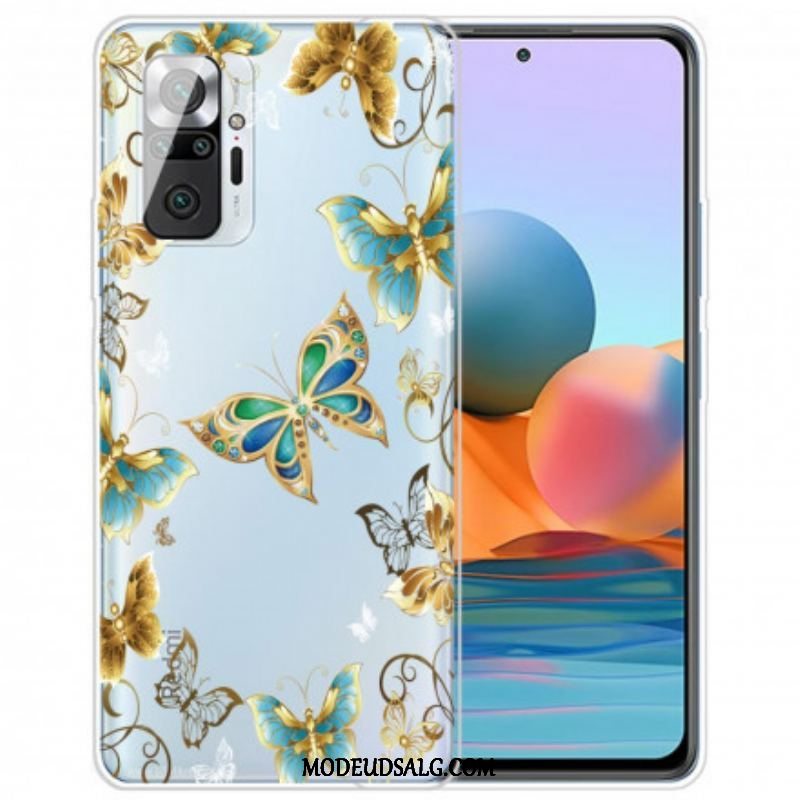 Cover Xiaomi Redmi Note 10 Pro Flugt Af Sommerfugle