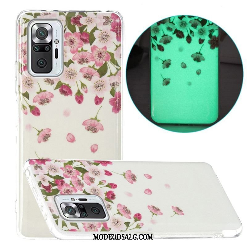 Cover Xiaomi Redmi Note 10 Pro Fluorescerende Blomsterserie