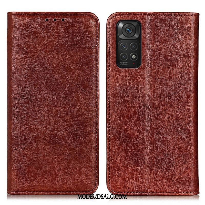 Cover Xiaomi Redmi Note 11 / 11S Flip Cover Læder Tekstur