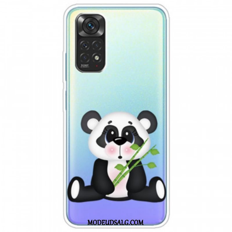 Cover Xiaomi Redmi Note 11 / 11S Sømløs Sad Panda