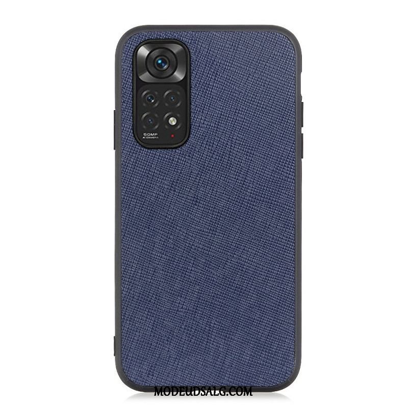 Cover Xiaomi Redmi Note 11 / 11S Ægte Tekstureret Læder