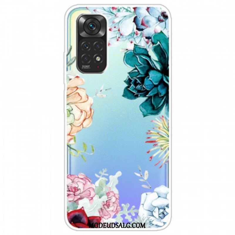 Cover Xiaomi Redmi Note 11 Pro / 11 Pro 5G Akvarel Blomster