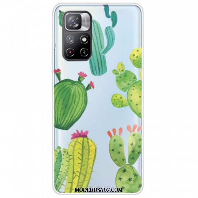 Cover Xiaomi Redmi Note 11 Pro Plus 5G Akvarel Kaktusser