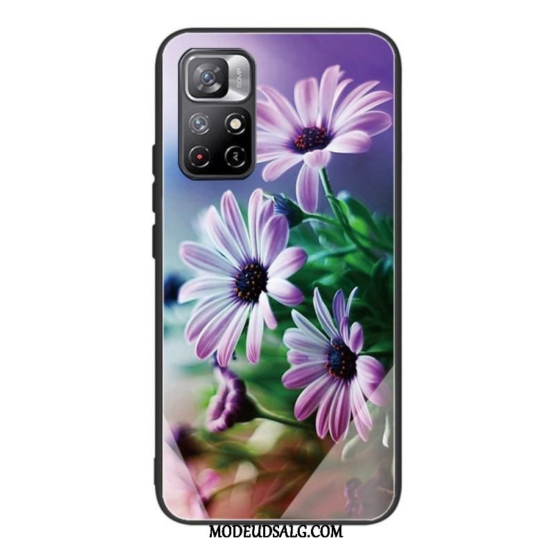 Cover Xiaomi Redmi Note 11 Pro Plus 5G Hærdet Glas Blomster