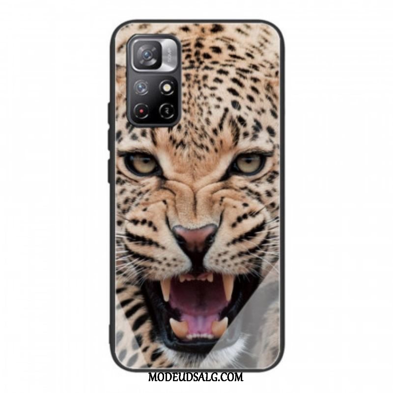 Cover Xiaomi Redmi Note 11 Pro Plus 5G Leopard Hærdet Glas