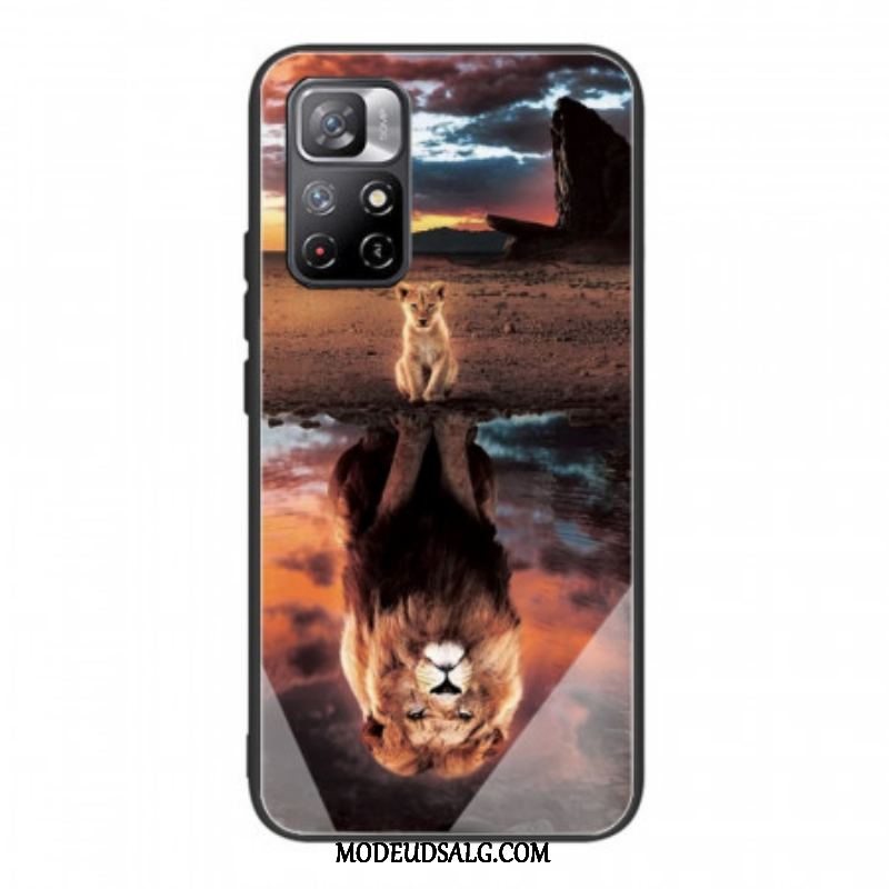 Cover Xiaomi Redmi Note 11 Pro Plus 5G Lion Cub's Dream Hærdet Glas