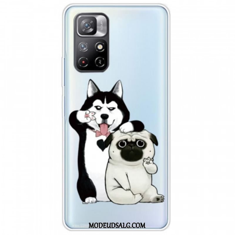 Cover Xiaomi Redmi Note 11 Pro Plus 5G Sjove Hunde