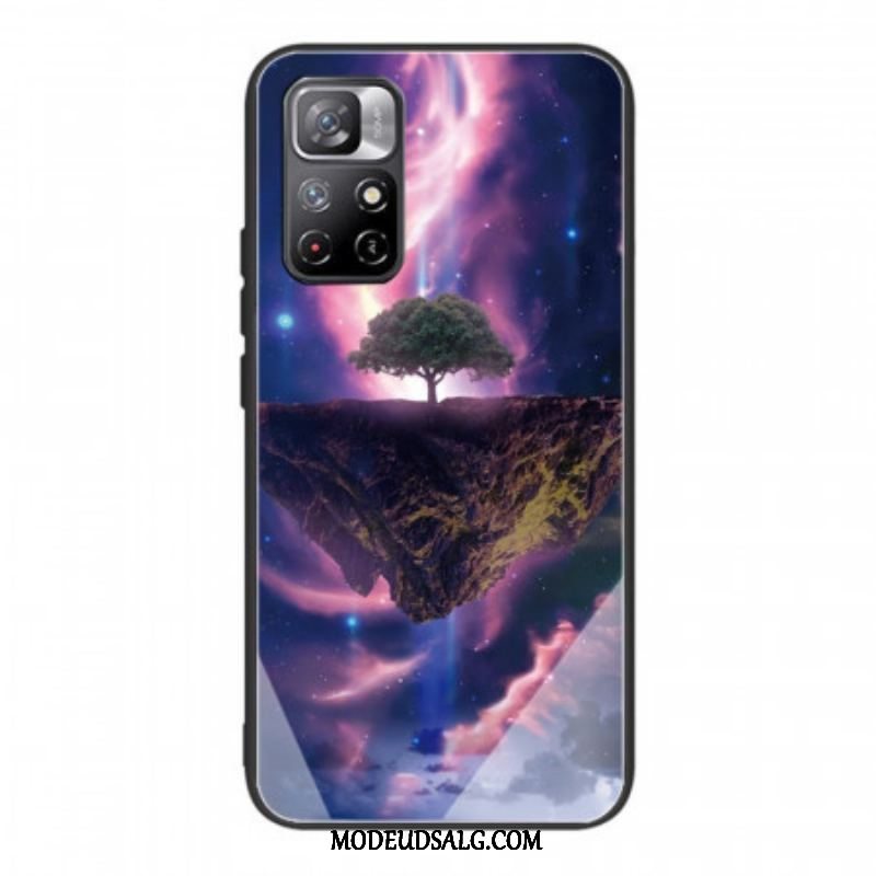 Cover Xiaomi Redmi Note 11 Pro Plus 5G World Tree Hærdet Glas