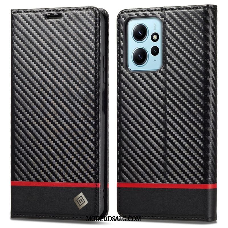 Cover Xiaomi Redmi Note 12 4G Flip Cover Kulfiber Lc.imeeke