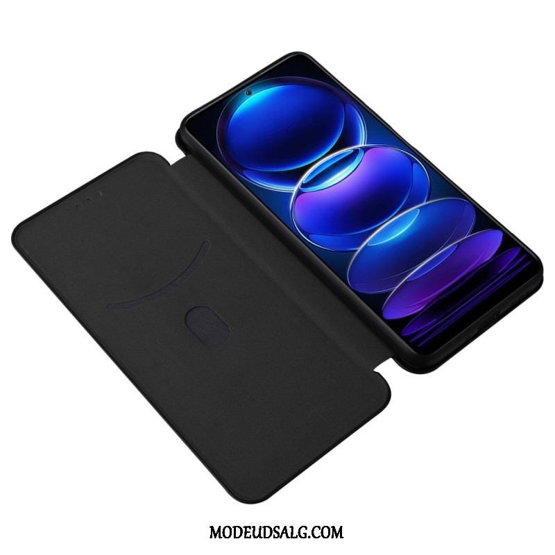 Cover Xiaomi Redmi Note 12 5G Flip Cover Kulfiber