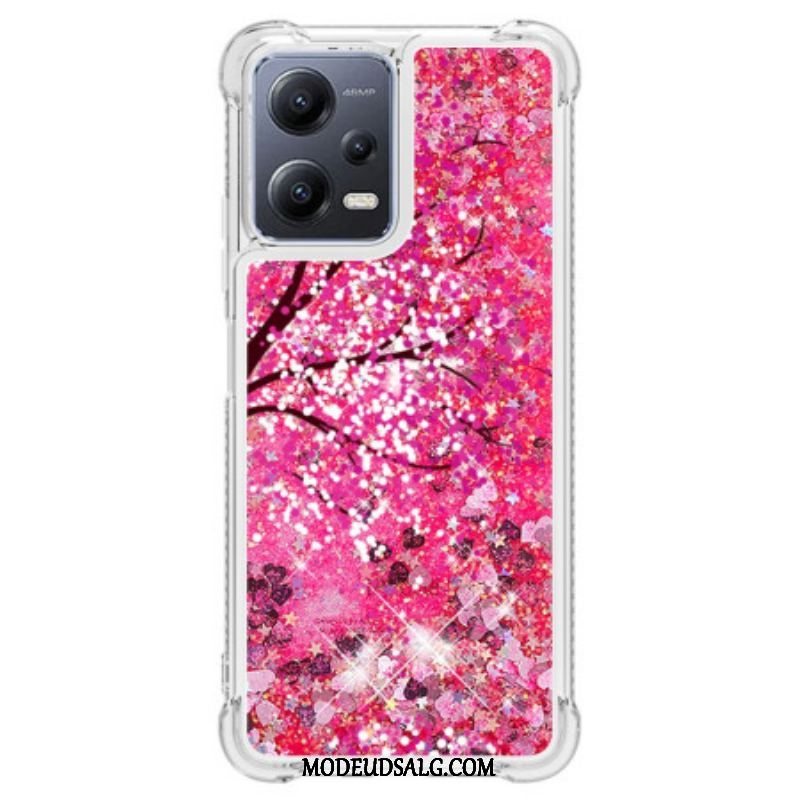 Cover Xiaomi Redmi Note 12 5G Glitter Træ